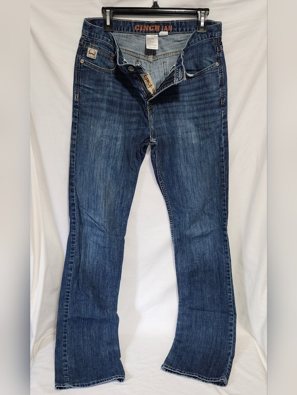 Cinch Men's Boot Cut Jeans - Dark Blue Wash
